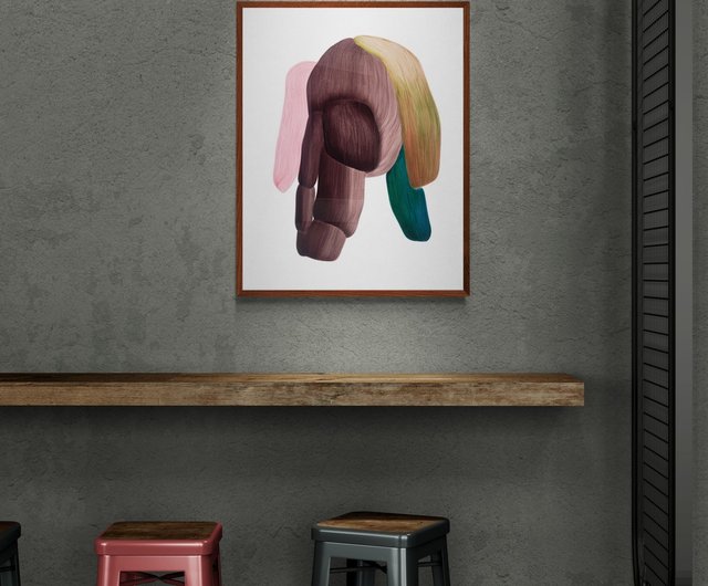 ロナンブルレック　ドローイング24 フレーム付き ポスター ロナン ブルレック ドローイング 24の通販 | 家具