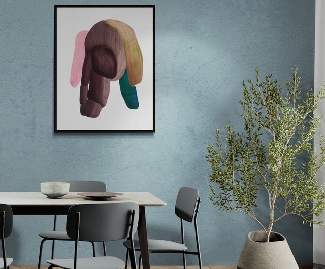 ロナンブルレック　ドローイング24 フレーム付き ポスター ロナン ブルレック ドローイング 24の通販 | 家具