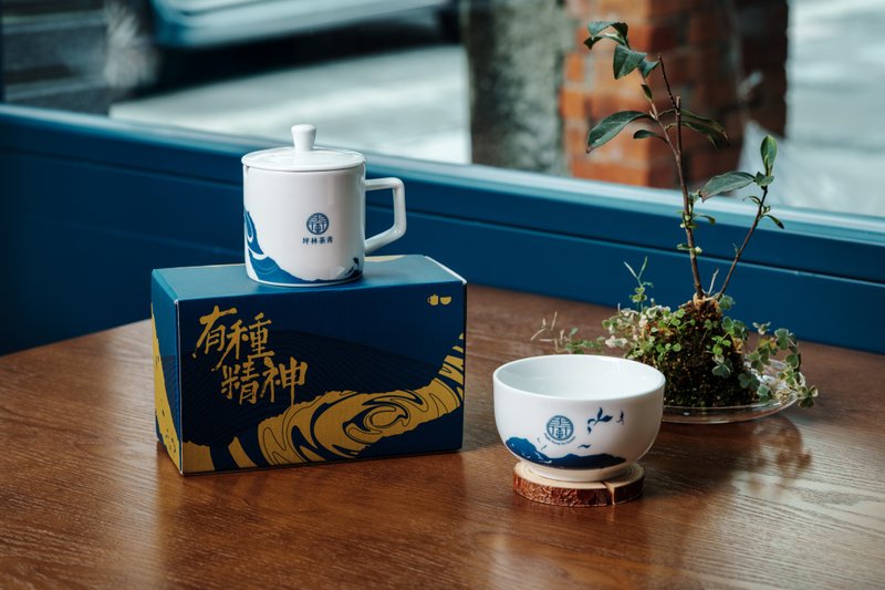 有種評鑑杯組 - 茶壺/茶杯/茶具 - 瓷 藍色