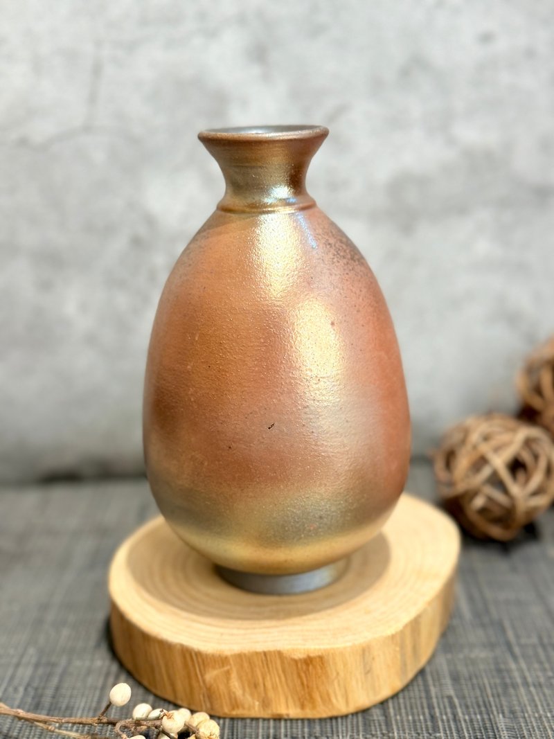 柴燒花器 - 花瓶/花器 - 陶 