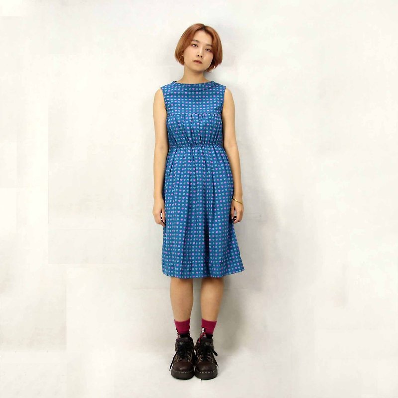 Tsubasa.Y Ancient House 002 love full of vintage dress, dress skirt - ชุดเดรส - วัสดุอื่นๆ 