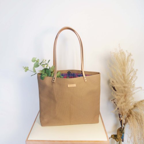 トートバック ストラップ シンプルトートキャンバスバッグレザーストラップ - ショップ XX
