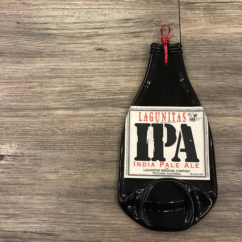 American Lagunitas IPA original bottle charm - ของวางตกแต่ง - แก้ว 