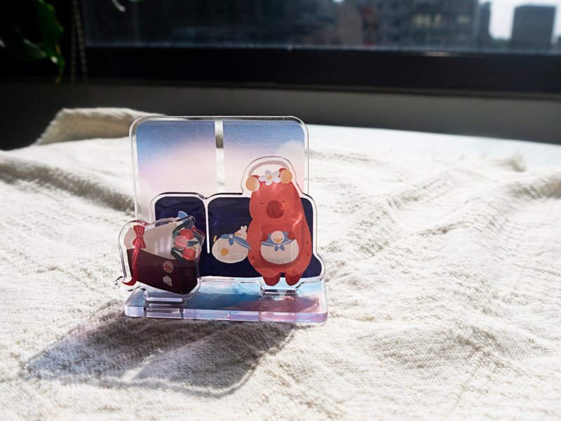 Memories Original Soundtrack Acrylic Self-assembled Brand Capybara Store Manager Ducks - ตุ๊กตา - อะคริลิค 