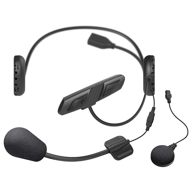 SENA 3S PLUS Universal Bluetooth Intercom Headset for Locomotive - Helmets - Plastic 