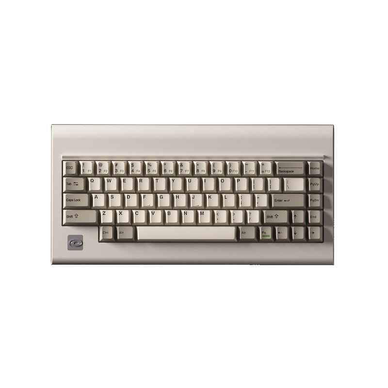 【Vortex】PC66 (66-key) 65% retro tri-mode hot swappable keyboard - Computer Accessories - Plastic Multicolor