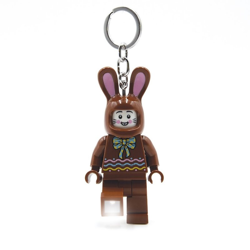 LEGO 樂高 巧克力兔子鑰匙圈燈 - 吊飾 - 其他材質 