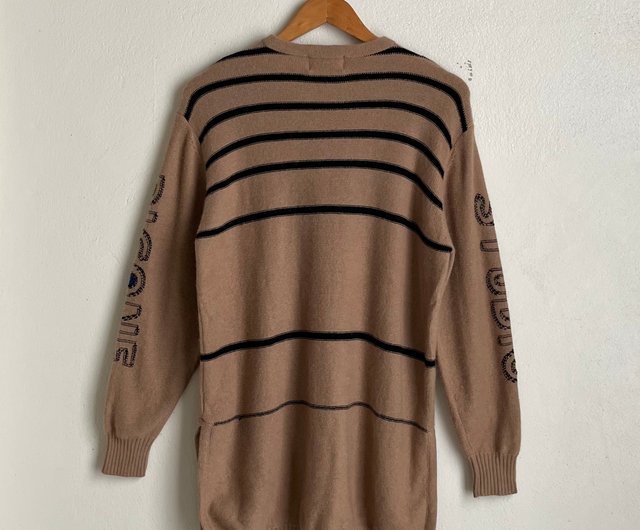 STUDIO PICONE ROMA Crew-Neck Sweater with Embroidered Logo