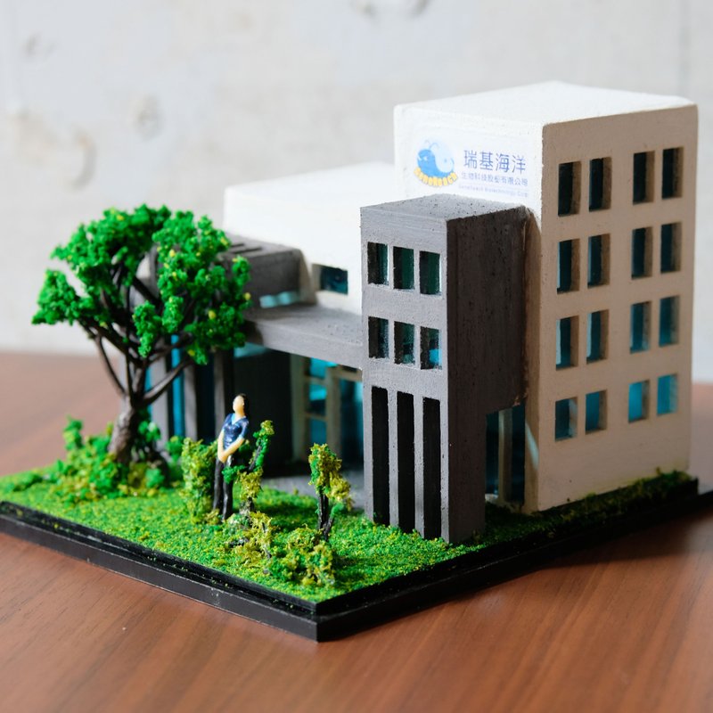 Customized CUHK Landscape- Acrylic box souvenir multi-block building graduation gift retirement gift - ของวางตกแต่ง - อะคริลิค หลากหลายสี