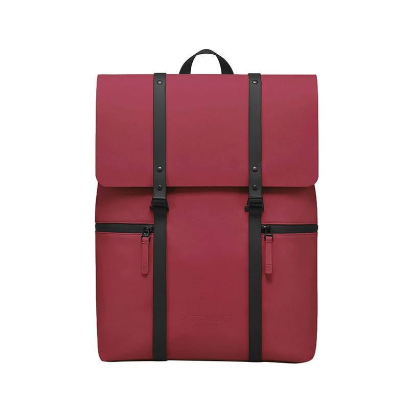 GASTON LUGA Splash 2.0 personalized backpack 16 inches - red [ready in stock] - กระเป๋าเป้สะพายหลัง - วัสดุอื่นๆ สีแดง