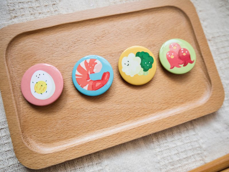 Some Surprise in Your Lunch - Glossy Badge - Badges & Pins - Other Metals Multicolor