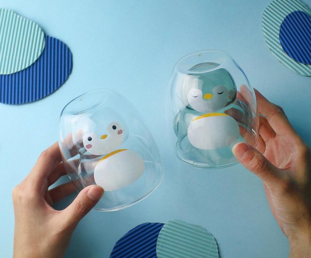 bear double layer glass - Shop GOODGLAS Cups - Pinkoi