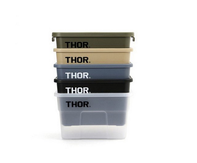 Detail Thor Large Totes With Lid Storage Box (Khaki/53L) - Shop goodforit  Storage - Pinkoi