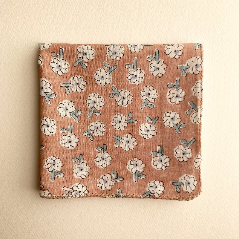 Block Print Handkerchief | Hanauta 10 - Other - Cotton & Hemp 