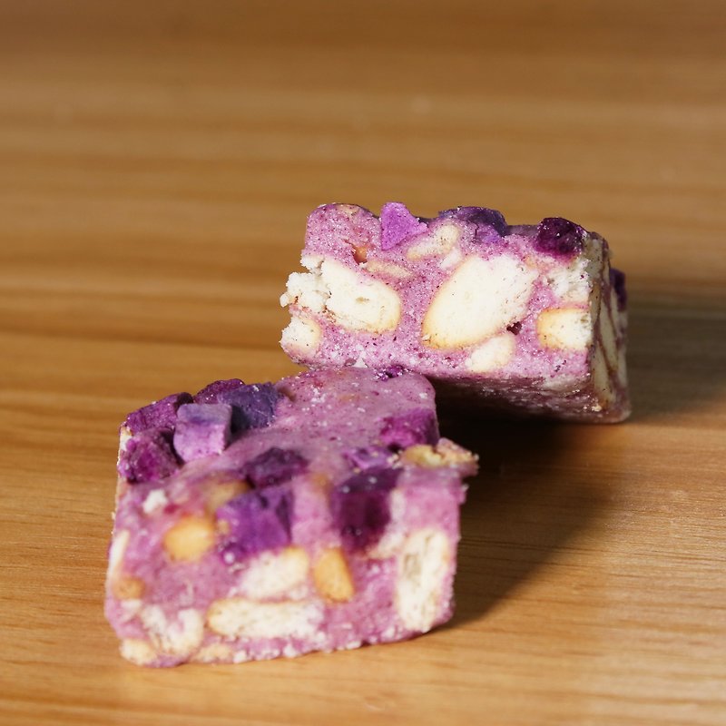三木茶點-雪花酥 (紫薯口味) 100G - 蛋捲/餡餅/零食 - 其他材質 