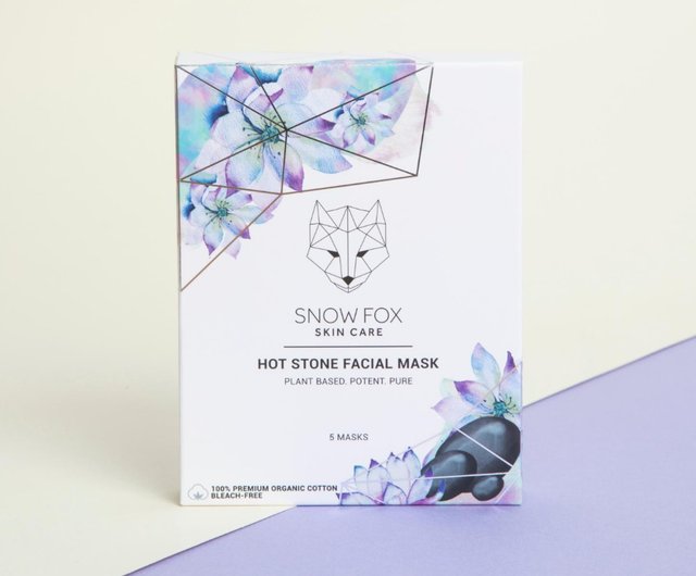 ホットストーン マスク (1箱5枚入り) 日本国内発送 Snow Fox Skincare