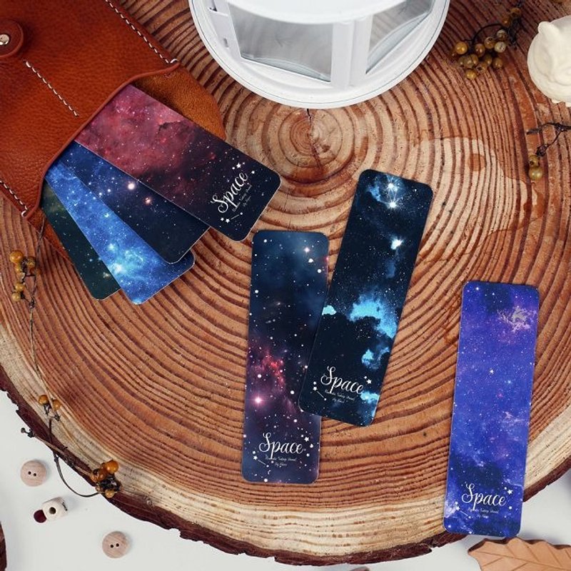 BYNACOO- colorful theme bookmark set -02 universe Star, BNC11477 - ที่คั่นหนังสือ - กระดาษ หลากหลายสี