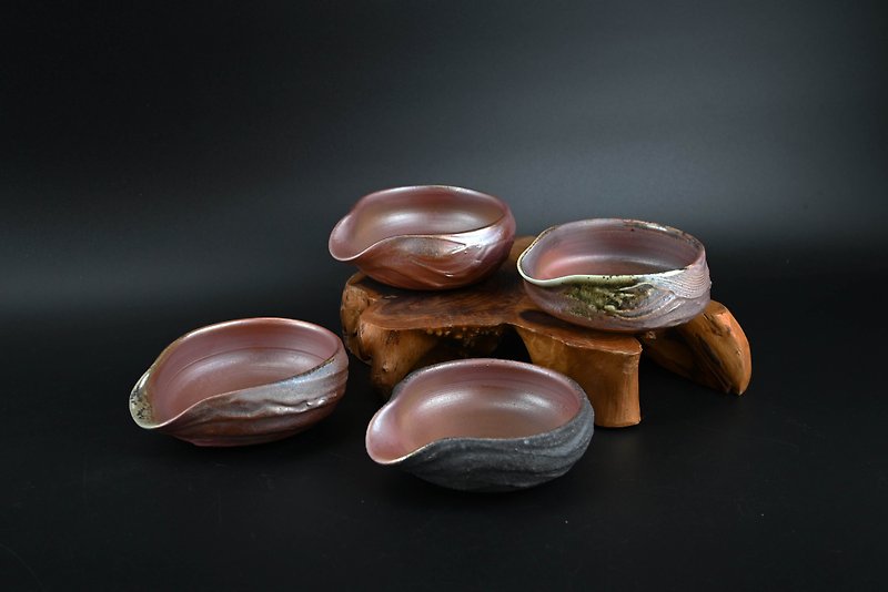Firewood-fired tea [Zhenlin Ceramics] - ถ้วย - ดินเผา 