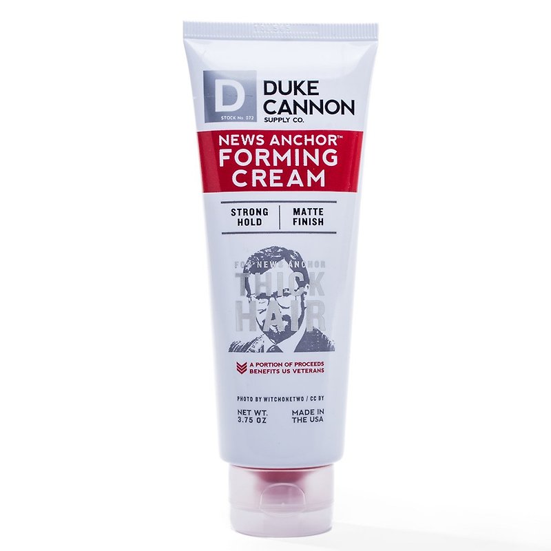 News Anchor Forming Cream Washable Hair Oil-Duke Cannon - Other - Plants & Flowers 