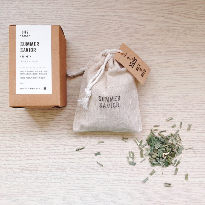 植物香包 - 夏日救世主(香茅&貓薄荷) Summer Savior - 香氛/精油/擴香 - 植物．花 