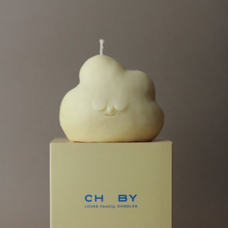 เทียนหอม 'Joy' Candle - เทียน/เชิงเทียน - วัสดุอื่นๆ สีเหลือง