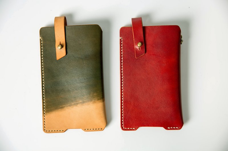 【Not Sad Refurbished】-Mobile phone case series - Phone Cases - Genuine Leather 