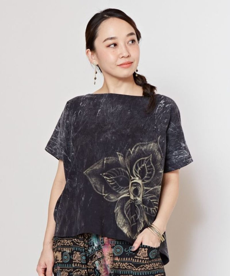 【熱門預購】水洗寬版棉質上衣 (3色)TLG-5654 - 女 T 恤 - 棉．麻 