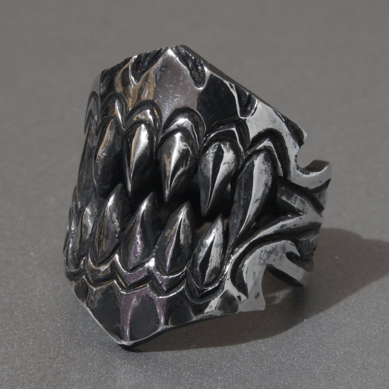 Tough Teeth – Unisex - General Rings - Silver Silver