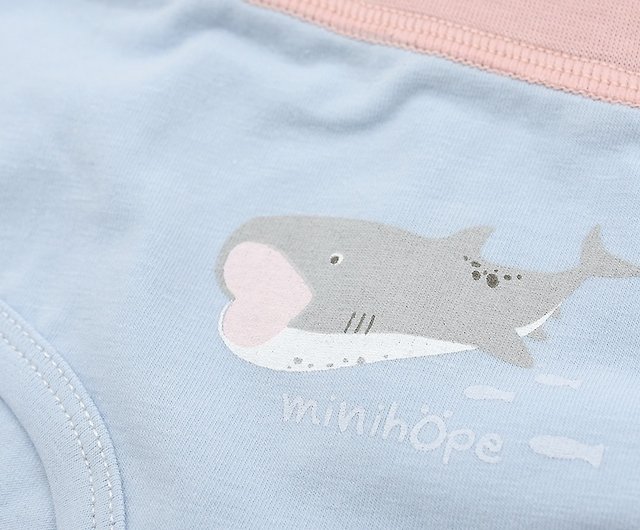 Caring Megamouth Shark-Girls Boxer Briefs (Set of 2) - Shop minihope's  sweet family Tops & T-Shirts - Pinkoi
