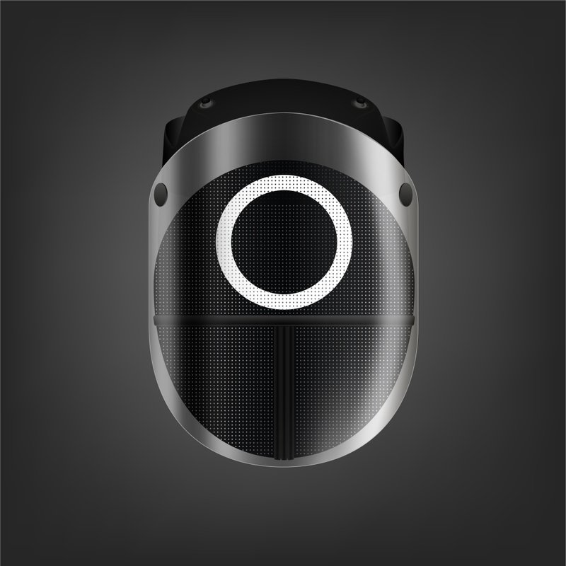 VISORshield 防疫面罩 SQUID - Circle - 其他 - 塑膠 