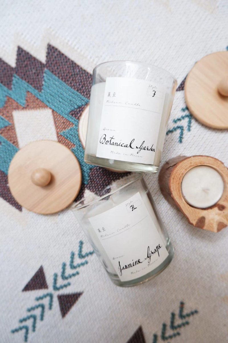 Basil & Neroli Basil Orange Blossom - Classic Candle Cup Collection - เทียน/เชิงเทียน - ขี้ผึ้ง 