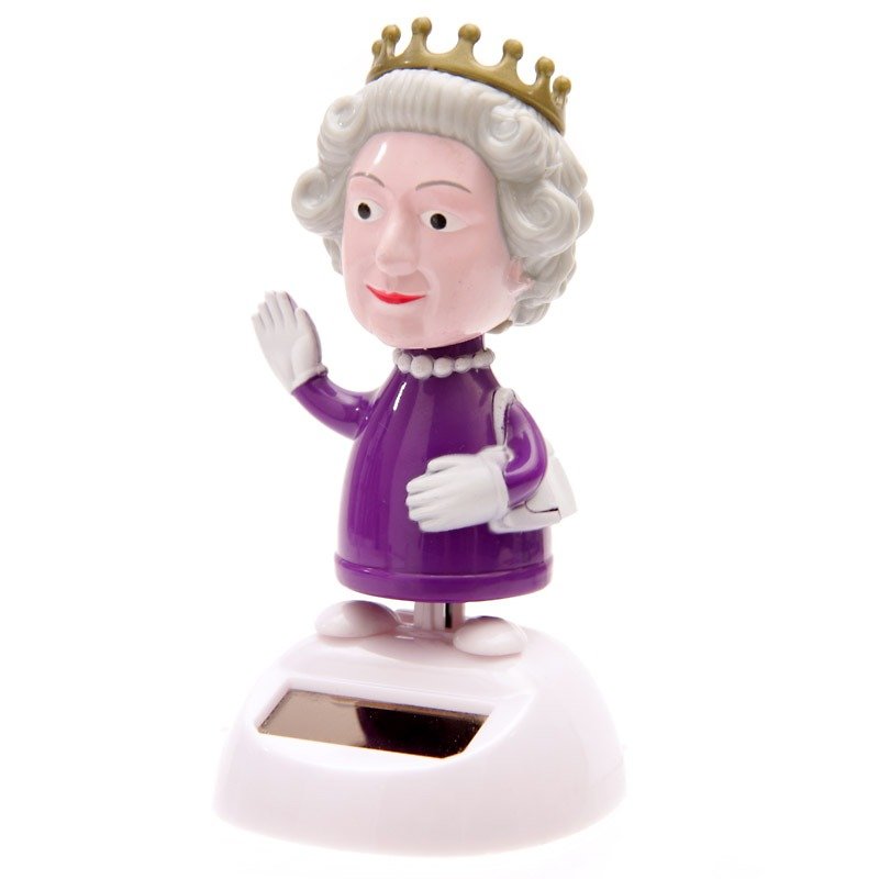 Solar Dancing Queen of England - Items for Display - Plastic Multicolor