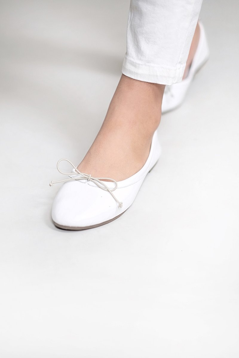 Gloves Ballet (白) Snow White | WL - 其他女皮鞋 - 真皮 白色