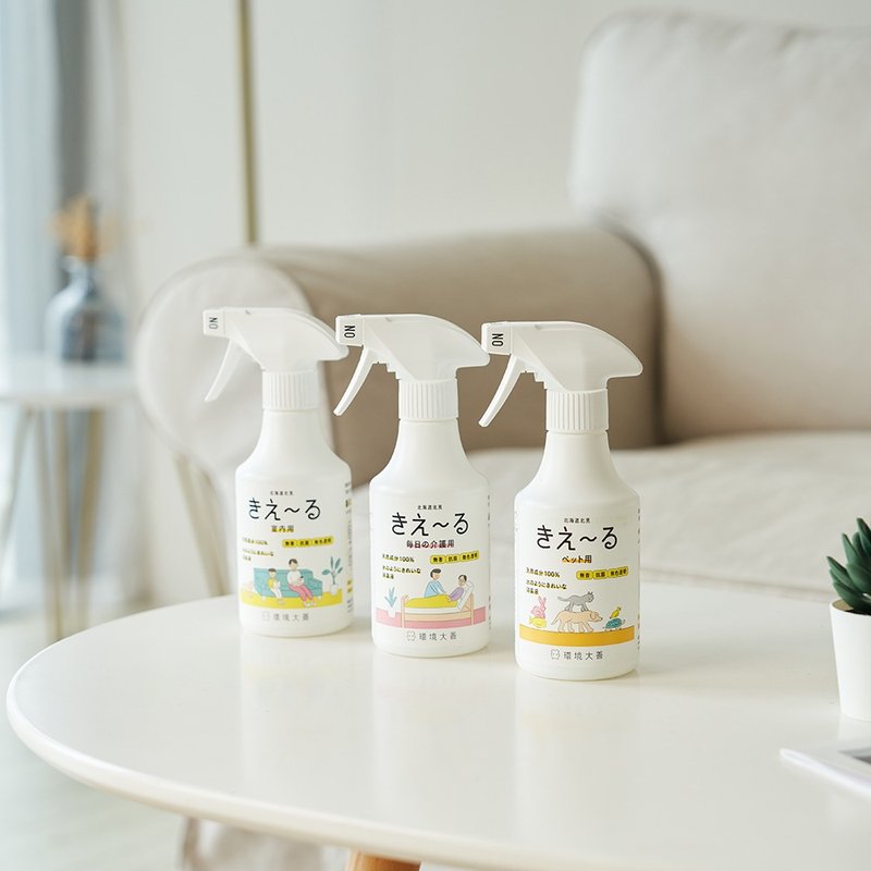 環境大善 日本製純天然消臭噴霧 日常長照用 280ml - 香氛/精油/擴香 - 濃縮/萃取物 白色