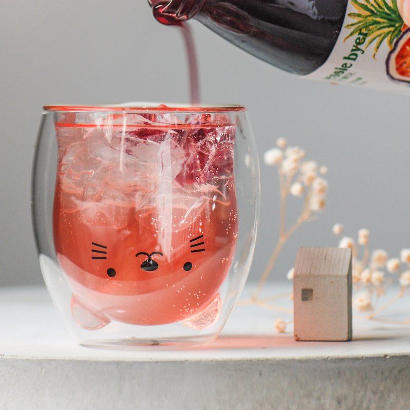 Cat cup - Cups - Glass Transparent