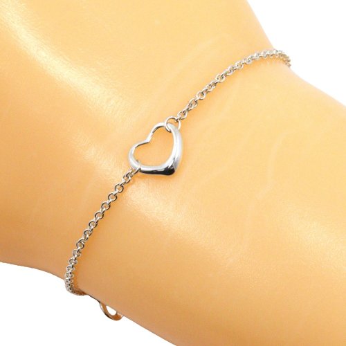 極美品★ティファニー オープンハート 3P ブレスレット エルサペレッティ ティファニー TIFFANY&CO 35672621 エルサ・ペレッティ