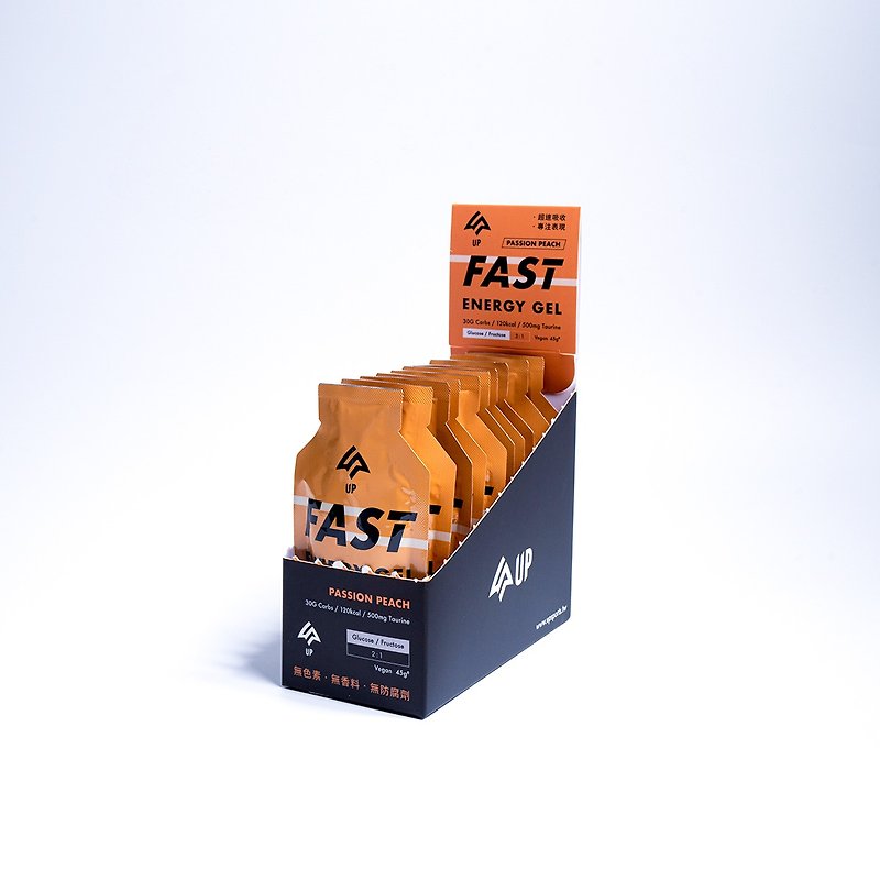 【UP】 FAST Energy Pectin-Passion Peach Flavor 10 pieces - Other - Fresh Ingredients Orange