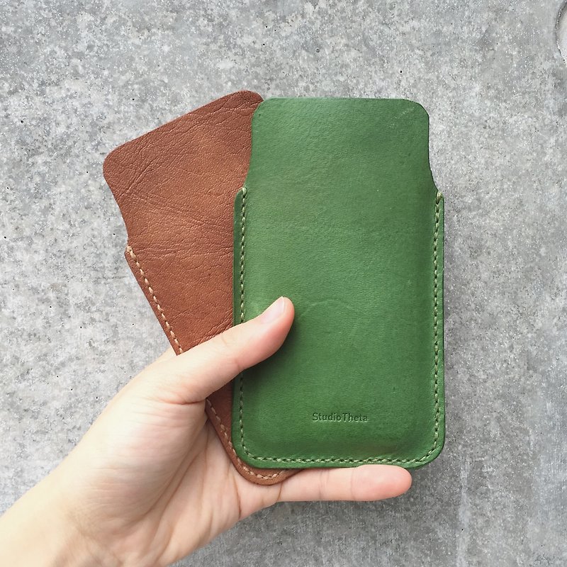  Leather iPhone 6//7/8 holder/case - Phone Cases - Genuine Leather 