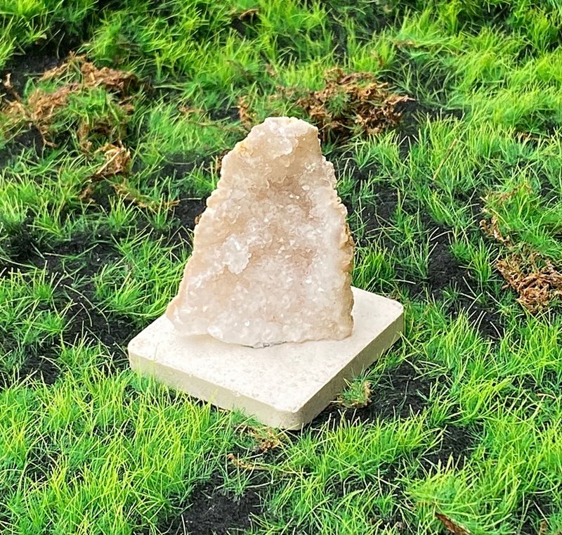天然原礦可愛晶瑩剔透瑪瑙白水晶片 消磁淨化 療癒 開運 快速出貨 - 擺飾/家飾品 - 水晶 多色