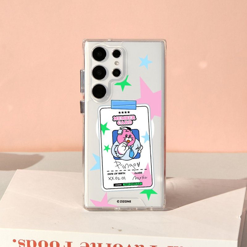 ZIZONE星耀會員卡防摔透明SAMSUNG手機殼 - 手機殼/手機套 - 塑膠 多色