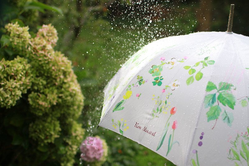 Fion Stewart 植栽集錦雨傘 - 雨傘/雨衣 - 其他材質 綠色