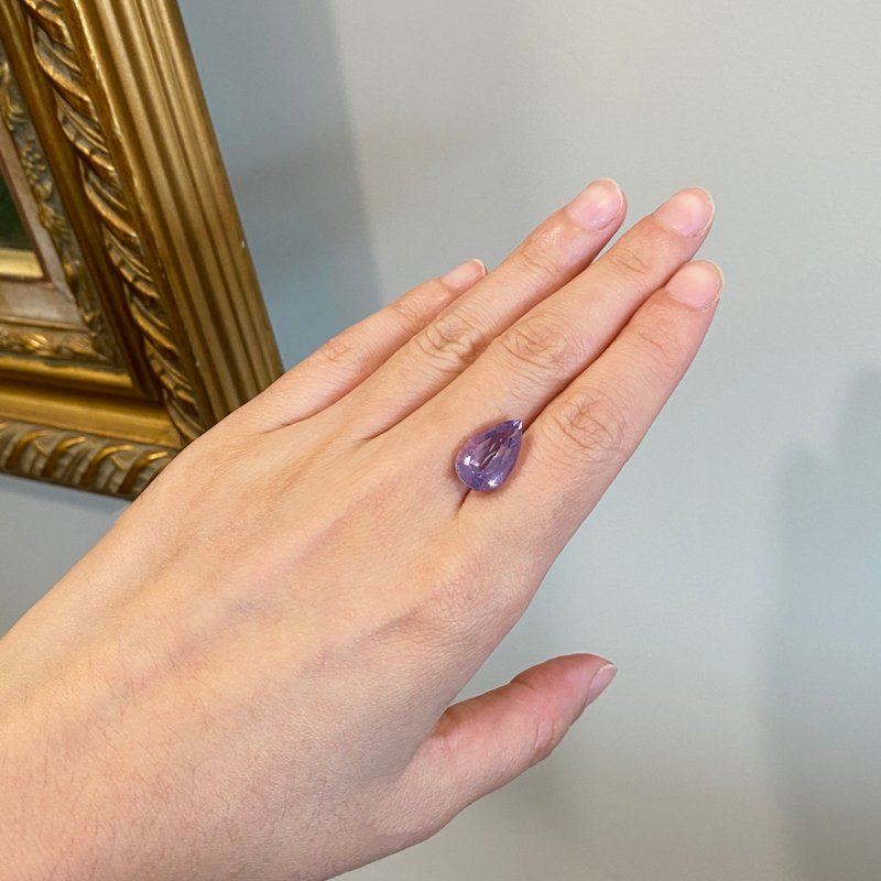 [Stone] Amethyst Amethyst 5.50ct LAME05 - สร้อยคอ - เครื่องเพชรพลอย สีม่วง