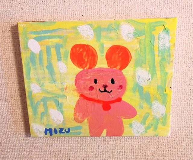絵画 一点物 ぬいぐるみの熊さん - Shop mizuna Posters - Pinkoi