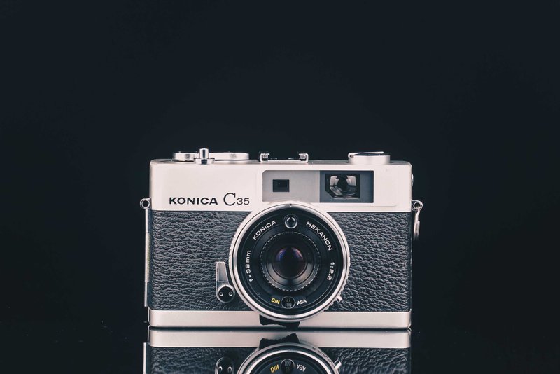 KONICA C35 #7725 #135底片相機 - 相機/拍立得/底片相機 - 其他金屬 
