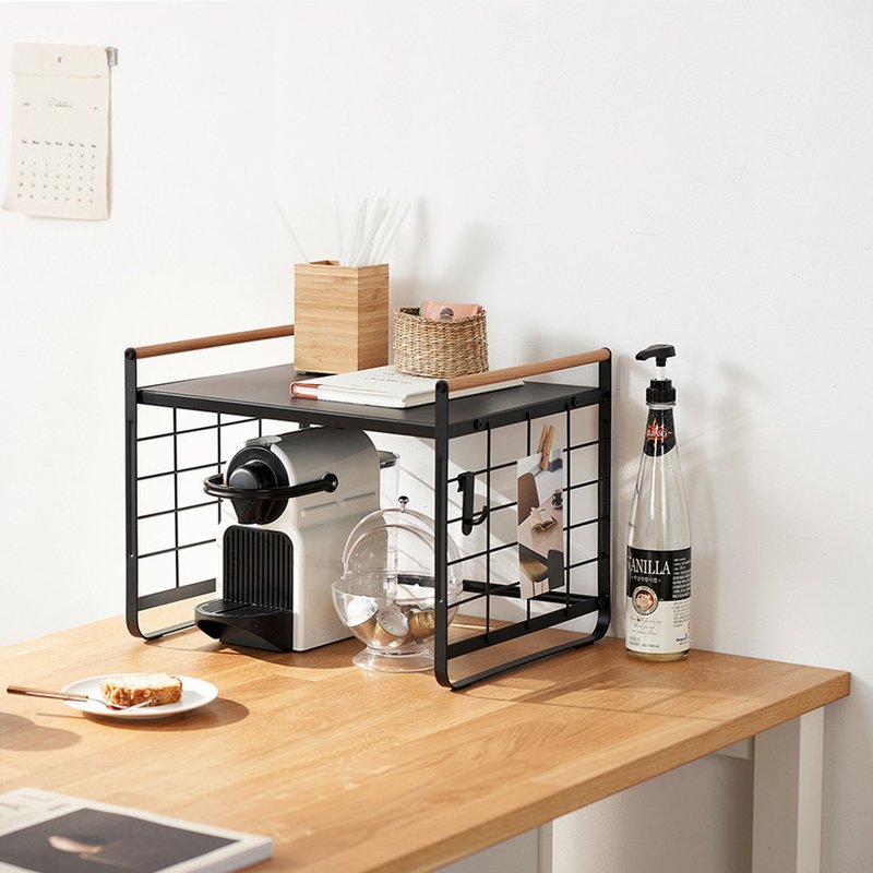 Grid kitchen appliance rack M style kitchen storage/storage rack/shelf/storage/kitchenware/household supplies - Shelves & Baskets - Other Metals 