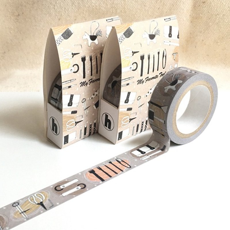 【紙テープ】Life-Leather2紙彫りテープ/ 4713077970591 - マスキングテープ - 紙 