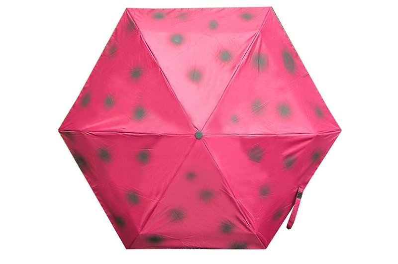 Eco-Friendly Alycia Umbrella in Ladybug Print - Umbrellas & Rain Gear - Waterproof Material Red
