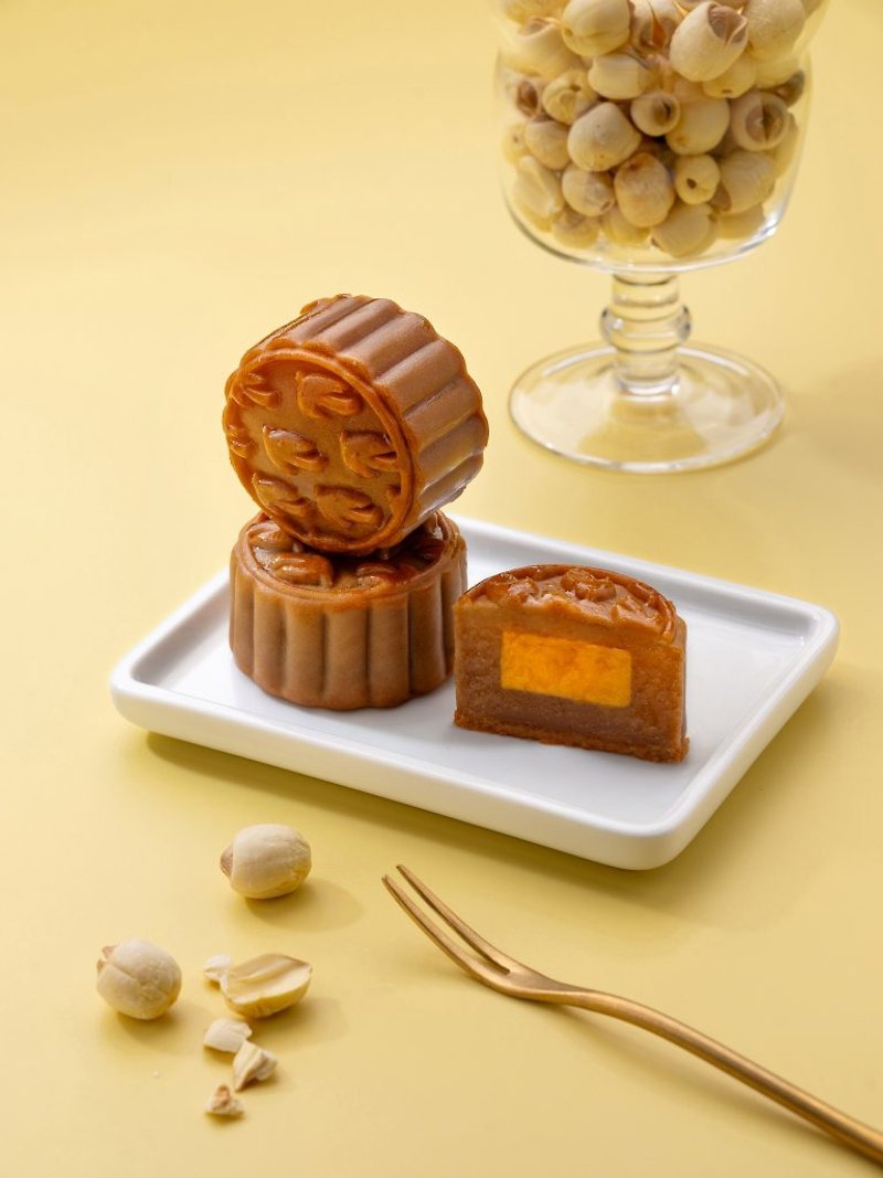 วัสดุอื่นๆ เค้กและของหวาน สีเขียว - [Group discount] TOK presents Mid-Autumn Cantonese-style mooncake gift box