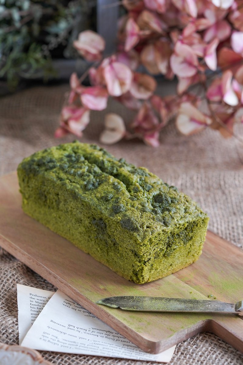 Matcha flavor pound cakes - Cake & Desserts - Other Materials Green