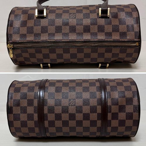 【美品】ルイヴィトン ダミエ パピヨン30 N51303 ハンドバッグ レザー パピヨン LOUISVUITTON ルイヴィトン パピヨン30 ダミエ N51303